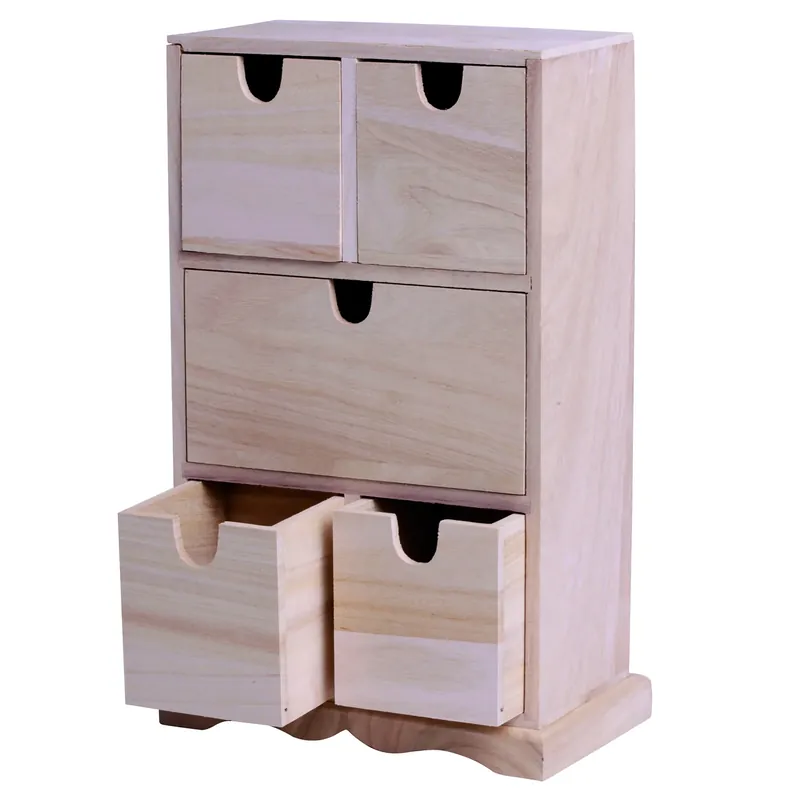 Commode 5 tiroirs 16,6cmx10,2cmx32cm Achat Immédiat