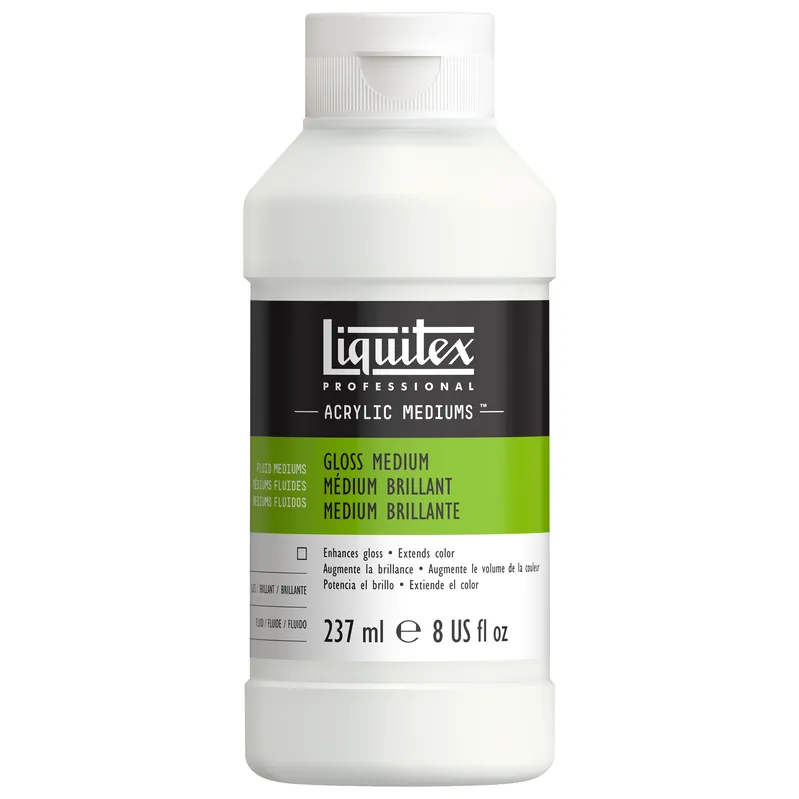 Liquitex medium vernis brillant en flacon de 237ml Achetez Aujourd'hui
