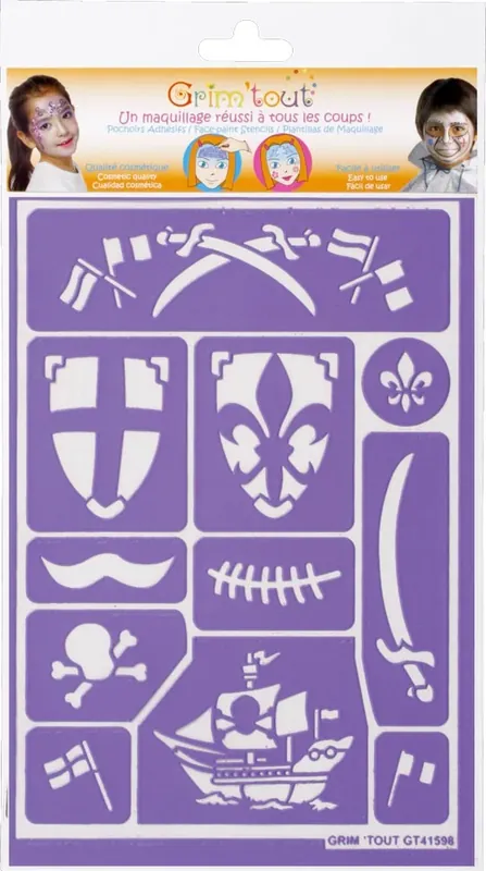 Pochoir Chevaliers et Pirates Promotion Saisonnière