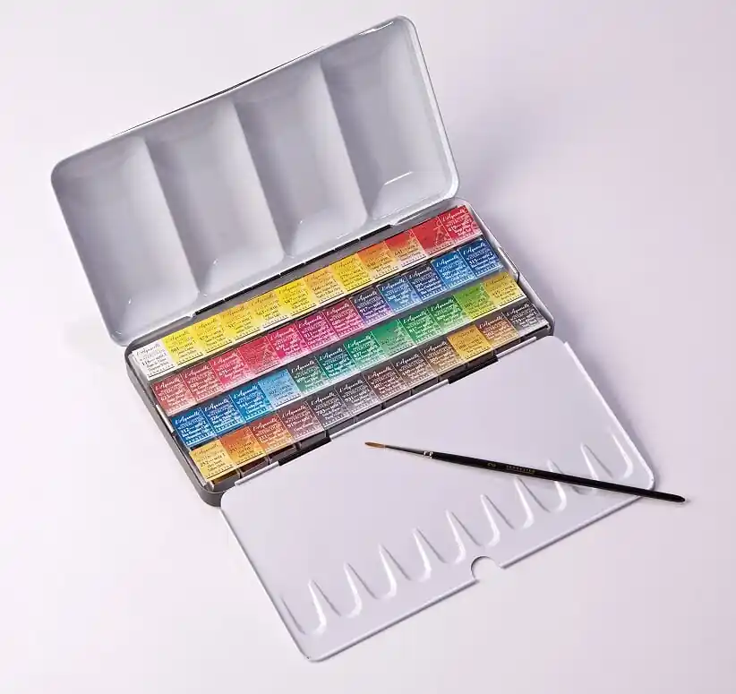 Commander Vite Peinture aquarelle au miel - 48 1/2g + 1 pinceau