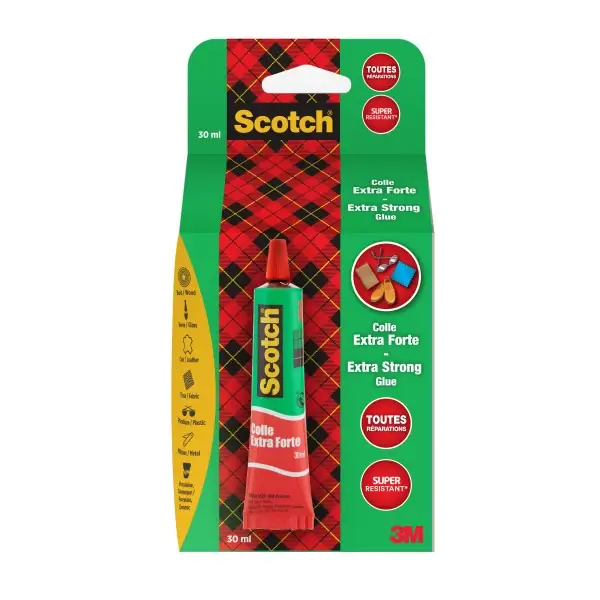 Offre Du Jour Scotch® Tube de colle extra-forte 3030C, 30 ml, 1 tube/paquet