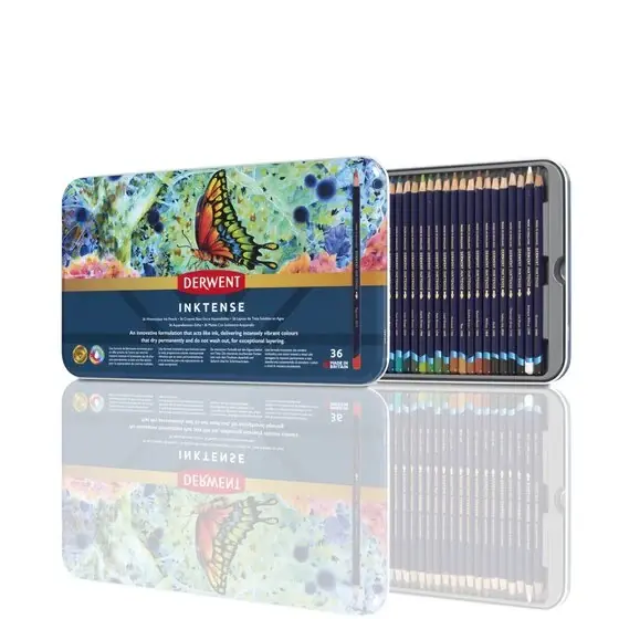 Commander Vite Boîte de 36 crayons aquarellables Inktense