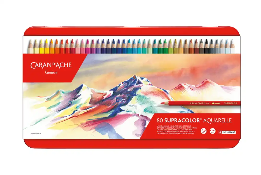Boîte de 80 crayons aquarelle Supracolor Vente Flash