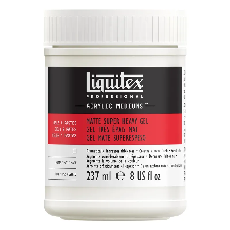 Liquitex médium gel très épais mat 237, 473 ou 946 ml Certifié