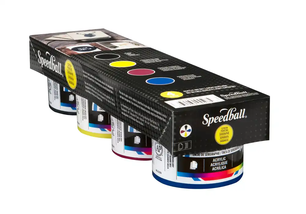 Kit 4 encres Acryliques Sérigraphie 118 ml Achetez Aujourd'hui