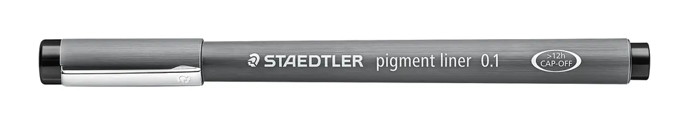 Affaire À Saisir Pigment Liner - Feutre pointe calibrée 0.3 mm - Noir - STAEDTLER