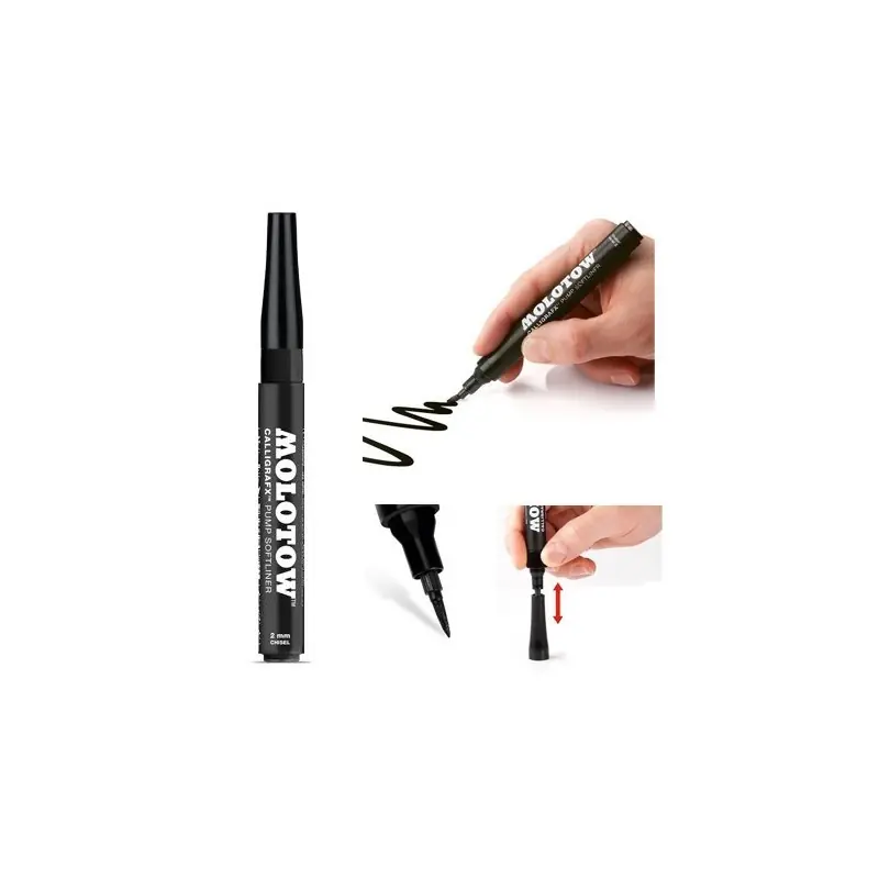 Marqueur pinceau Calligrafx rechargeable – Molotow Pas Cher