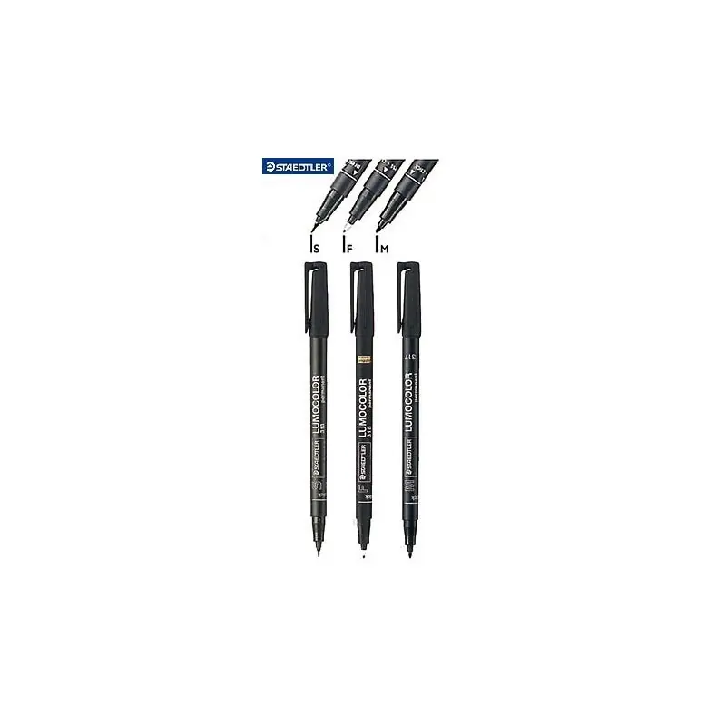 Feutre indélébile Lumocolor permanent – Staedtler Top Vente