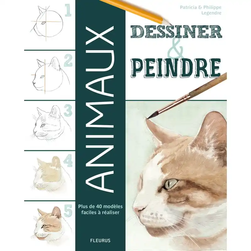 Dessiner et peindre les animaux – Livre Quantité Limitée