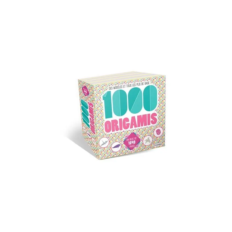 1000 ORIGAMIS – Livre Affaire À Saisir