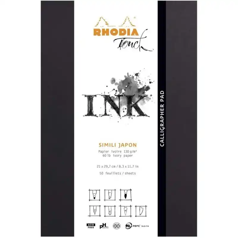 Rhodia Touch - Bloc calligraphie Simili Japon Dernière Chance