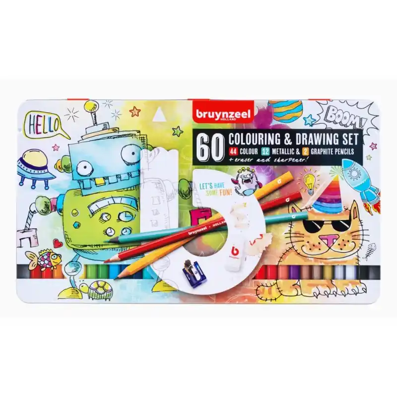 Jusqu'à Épuisement Des Stocks Set de dessin et coloriage - Bruynzeel