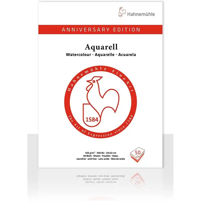 Bloc Aquarelle Edition Anniversaire - 425g/m² - Hahnemühle Offre Du Jour