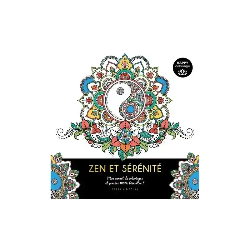 Livre Happy coloriage - Zen et sérénité Petit Prix