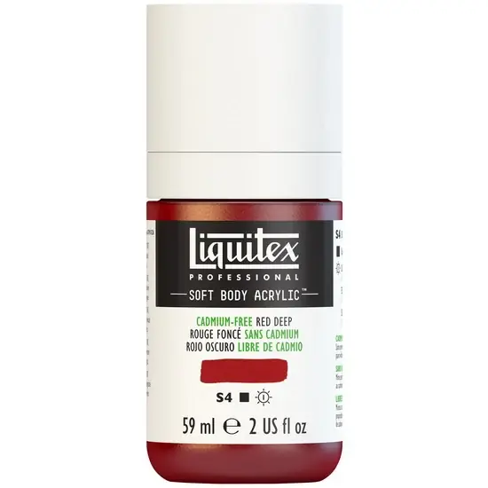 Acrylique sb - 2oz - rouge foncé sans cadmium - s4 Meilleur Prix