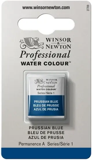 Aquarelle demi-godet - bleu de prusse - s1 Meilleur Prix