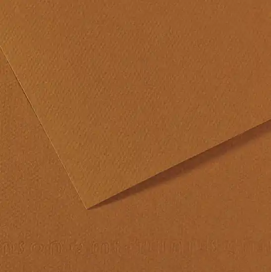 Papier couleur - 160gsm - mi-teintes - 50x60cm - marron foncé Expédition Rapide