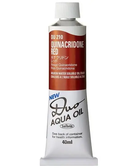 Meilleur Choix Huile duo aqua rouge de quinacridone série c - 40ml