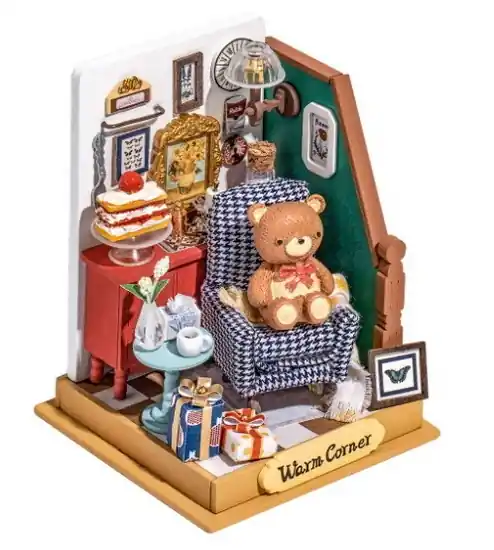 Promotion Mini maison à bricoler - Coin salon