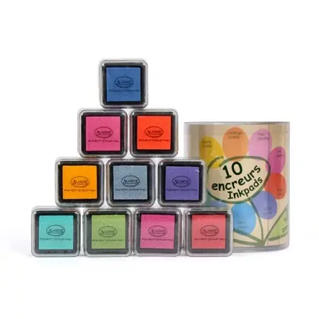 Ensemble 10 encreurs pastel Certifié