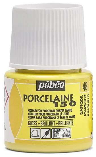 Meilleur Prix Peinture peinture porcelaine - porcelaine 150 - 45ml - jonquillepour porcelaine pébéo 150 - jonquille