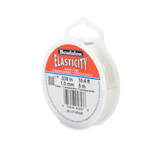 Affaire À Saisir Fil elastique - 1mm - transparent - 5m