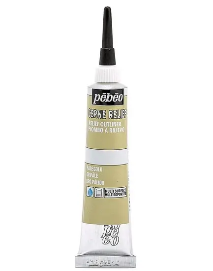Cerne relief - vitrail - 20ml - or blanc Commander Maintenant