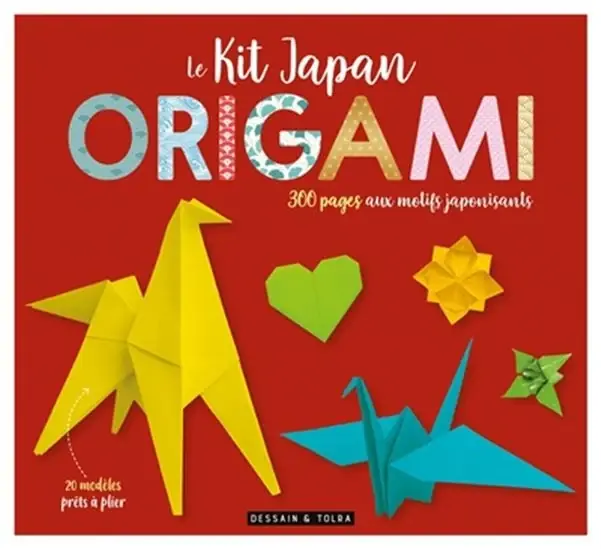 Le Kit Japan origami 300 pages aux motifs japonisants N. éd. Dernière Chance