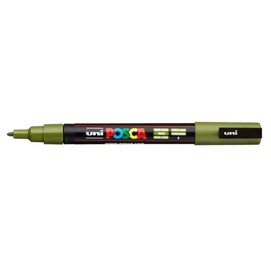 Prix Réduit Marqueur posca conique pc-3m vert kaki