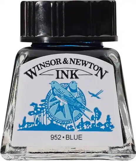 Prix Cassé Encre à dessin bleu - 14ml