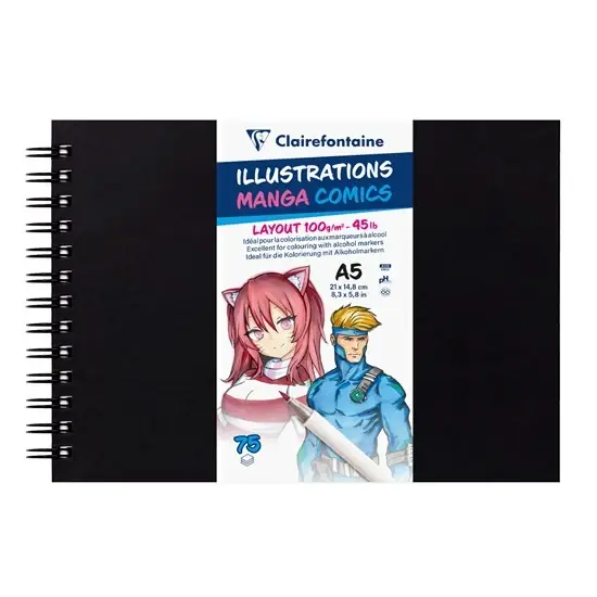 Carnet manga a5 Offre Du Jour