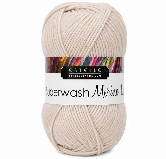 Fil superwash merino 3 50g ecru Jusqu'à Épuisement Des Stocks