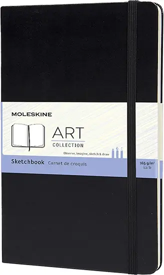 Remise Sketchbook Large Rigide Noir 104p