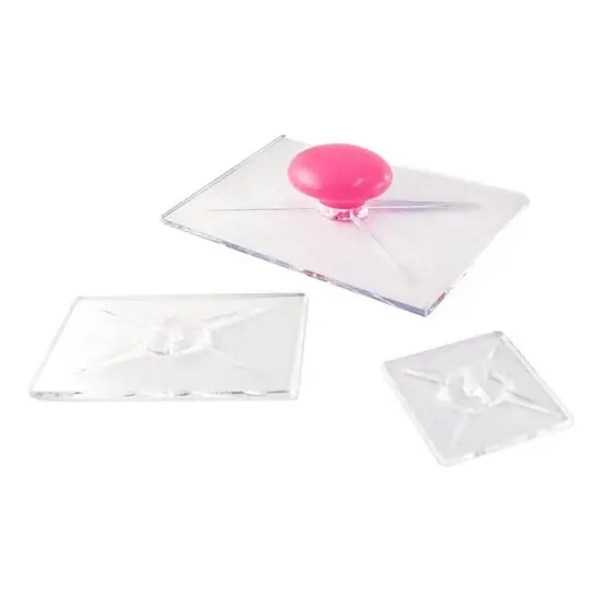 Prix Cassé 3 Blocs pour tampon transparent