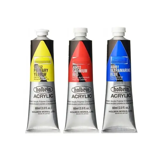 Prix Bas Acrylique hv vert de cadmium série d - 60ml