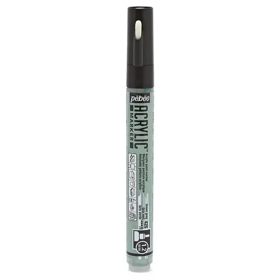 Marqueur acrylique - decomarker - 1.2mm - gris vert Commander Vite