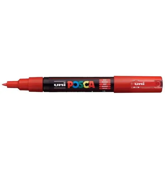 Meilleure Vente Marqueur posca conique pc-1m rouge