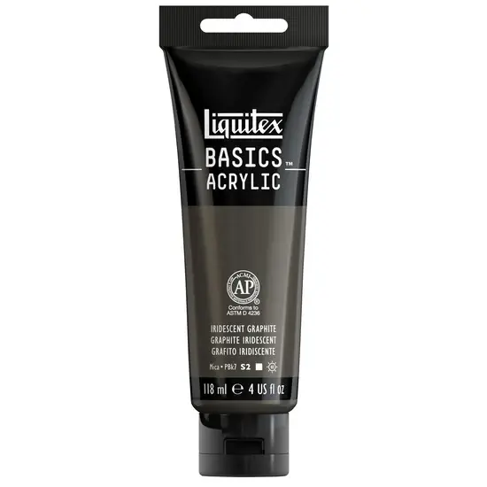 Acrylique basics - 4oz - graphite iridescent Meilleur Choix