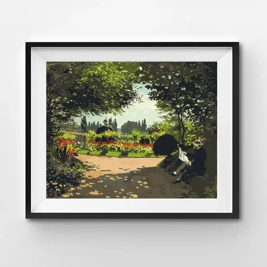 Quantité Limitée Peinture à numéros jardins coteau