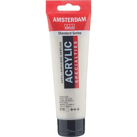 Prix Bas Acrylique amsterdam jaune de perle - 120ml