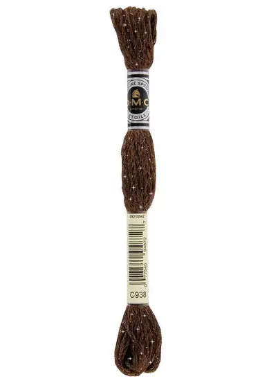 Offre Limitée Fil à broder - étoile- brun cafe ultra foncé