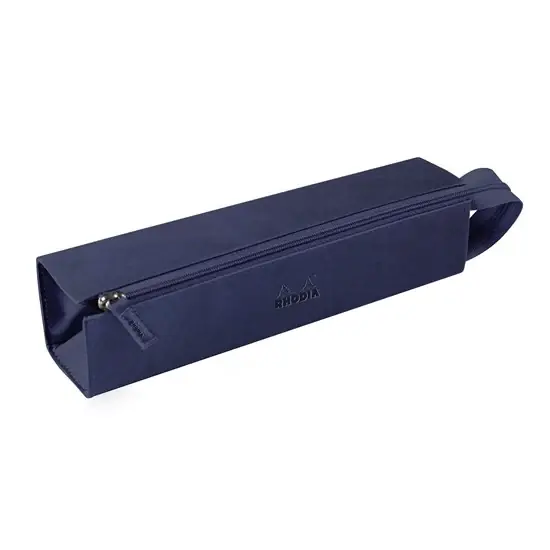Trousse plumier à glissière - bleu nuit Promotion Saisonnière