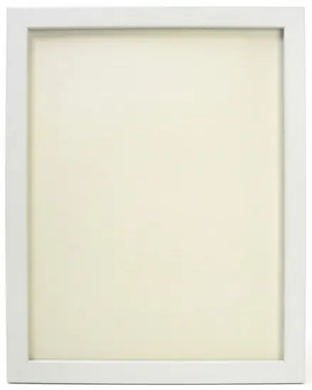 CADRE PHOTO ENTRE 2 VITRES Blanc 16 X 20 Bon Marché