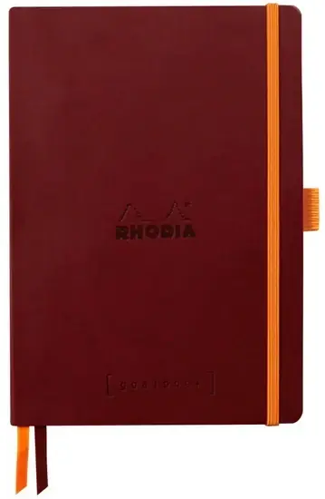 CARNET GOALBOOK A5 Lie De Vin Expédié Aujourd'hui