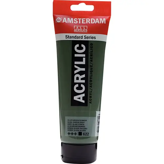 Expédié Aujourd'hui Acrylique amsterdam vert olive foncé - 250ml