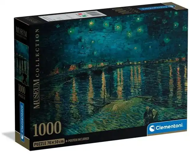 Museum La nuit étoilée sur le Rhône de Van Gogh 1000 mcx Dernier Modèle