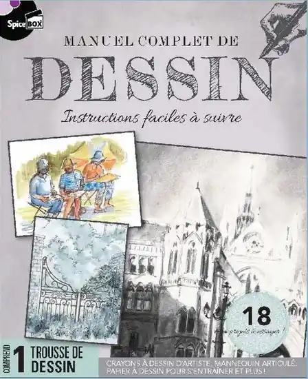 Vente Flash Manuel complet de dessin des instructions faciles à suivre