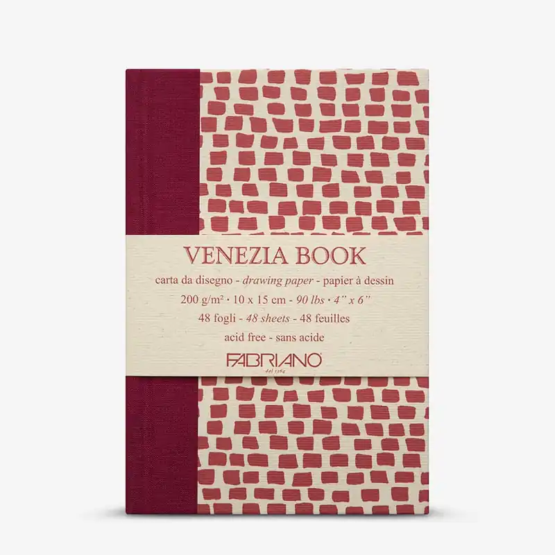 Achat Immédiat Fabriano Livre Venezia 10 x 15 cm 4 x 6 in 200 g/m² papier Academia Cartridge