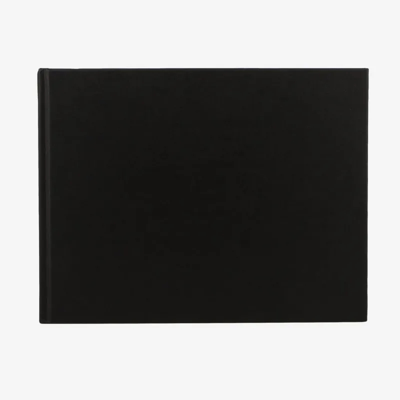 Seawhite Carnet de croquis relié toile noir 140 g/m² Format paysage 19 x 25 cm Meilleur Prix