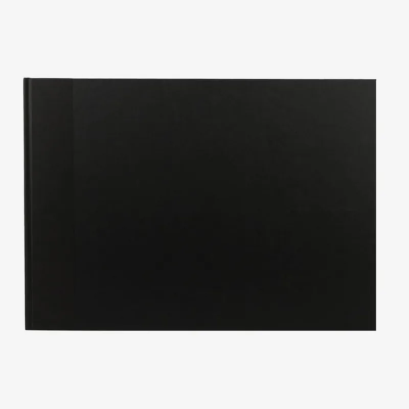 Seawhite carnet de croquis relié à couverture en toile noire 140 g/m² A3 paysage Certifié
